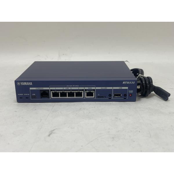 【中古】YAMAHA RTX830　ギガアクセスVPNルーター ファーム最新　Rev.15.02.3...