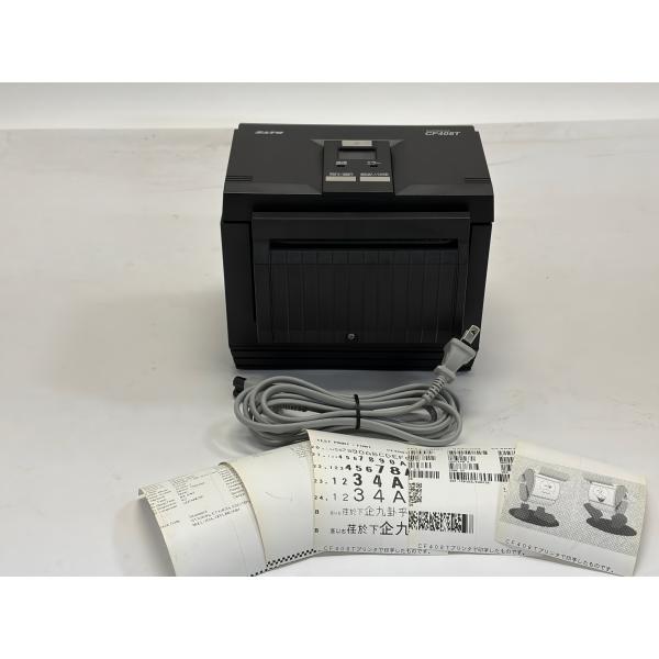 【 中古 】SATO バートロニクス CF408T カッターOP付属 4インチ感熱対応プリンタ　印字...
