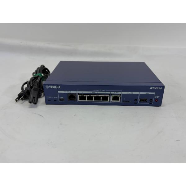 【 中古 】YAMAHA RTX830　ギガアクセスVPNルーター ファーム最新　Rev.15.02...
