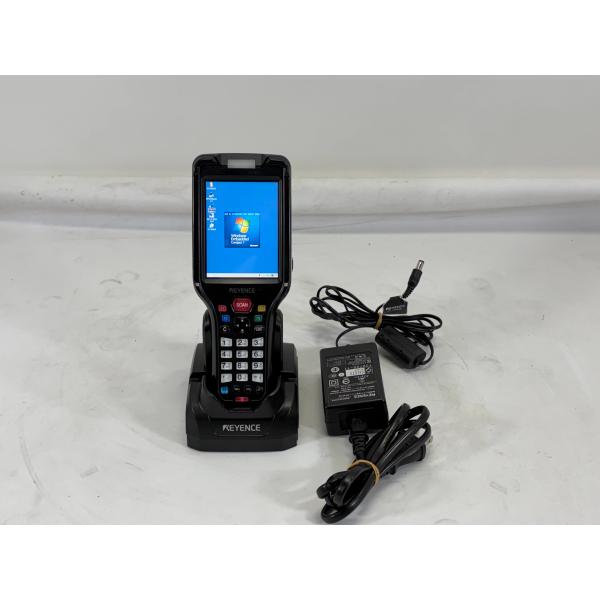 【 中古 】 KEYENCE ハンディターミナル BT-W300＋BT-WUC8U  本体・バッテリ...