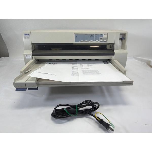 【 中古・良品 】136桁 対応　24ドットインパクトプリンタ　EPSON VP-4300N パラレ...