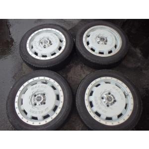 中古 14インチ×4.5J/4本セット/HI-BLOCK BALEX/219886 タイヤホイール