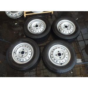中古 DA62T/キャリィ/12インチ/鉄/4本セット/232991 タイヤホイール