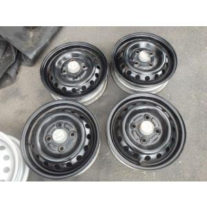 中古 HH5/アクティ/12インチ/鉄/4本セット/ブラック/233847 ホイール