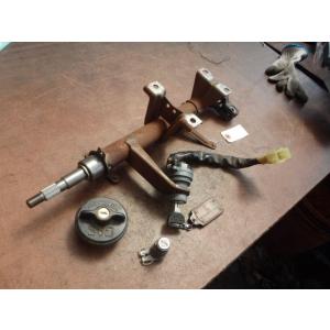 アクティ V-HA4 キーシリンダー タウン 4WD E07A NH528 ステアリングシャフト/右キーシリンダー/燃料キャップセット 235195