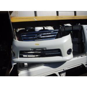 セレナ DBA-CC25 フロントバンパー  ハイウェイスター MR20DE QX1    F202...