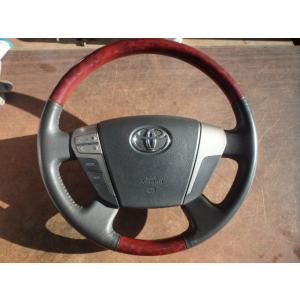 ヴェルファイア DBA-ANH20W ステアリングホイール 2.4Z 7人 2AZ-FE 070  ...