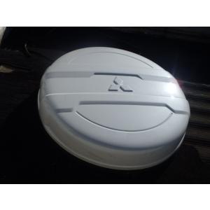 パジェロミニ ABA-H58A スペアタイヤケース ホワイトパールセレクト 4WD 4A30T W1...