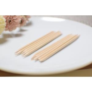 ウッドスティック 10本 オレンジスティック ネ...の商品画像