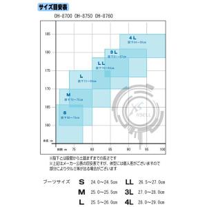 クロロプレンウェーダー フェルトソール OH-...の詳細画像4