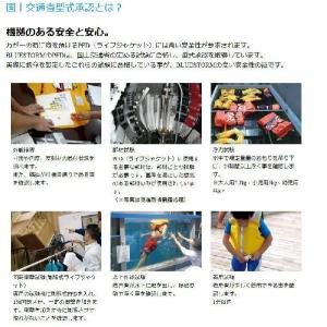 ライフジャケット 桜マーク付 国交省認定品 検...の詳細画像1