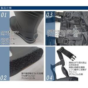 フェルトソール チェストハイ フェルトウェーダ...の詳細画像1