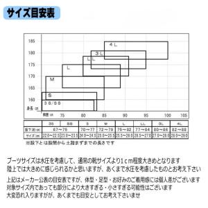 ラジアル底 チェストハイウェーダー SS-4L...の詳細画像2