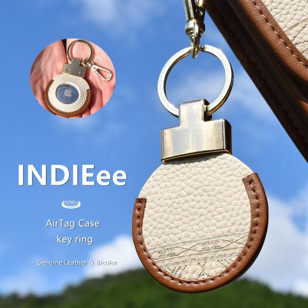 エアタグ ケース エアタグカバー エアタグケース エアータグ ケース キーリング キーホルダー 本革...