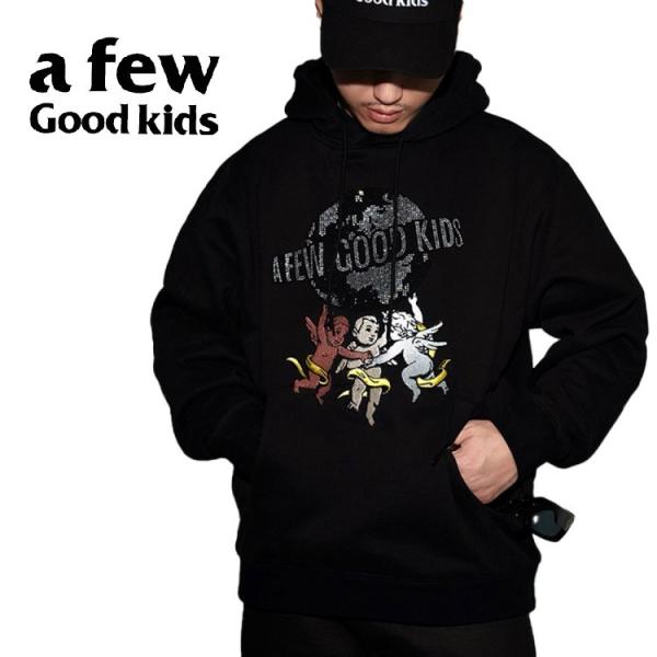 A FEW GOOD KIDS アフューグッドキッズ Angel Rhinestone Hoodie...