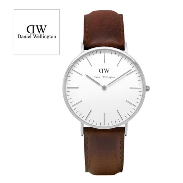 ダニエルウェリントン Daniel Wellington ブリストル シルバー 40mm 腕時計 時...