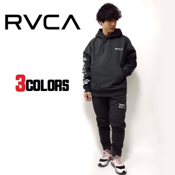 RVCA/ルーカ メンズ セットアップ TEXTER SETUP セットアップジャージ パーカー ス...