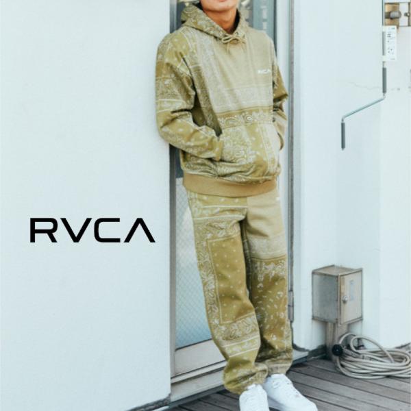 RVCA ルーカ PATCHWORK BANDANA SETUP セットアップ 上下セット メンズ ...