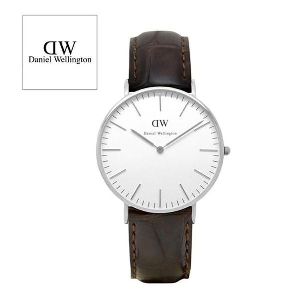 ダニエルウェリントン Daniel Wellington ヨーク シルバー 36mm 腕時計 Cla...