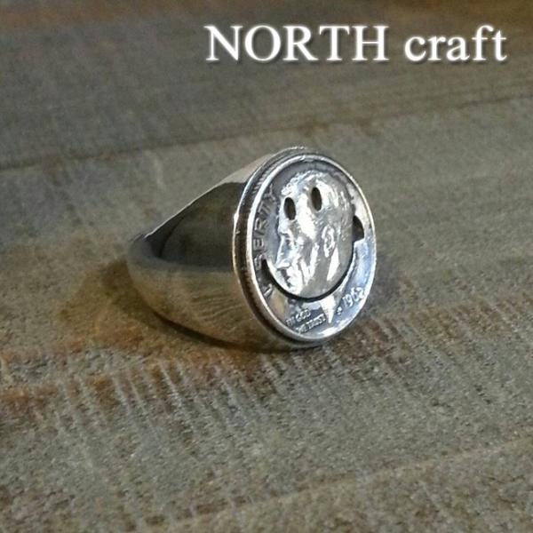 指輪 スマイル NORTH craft ノースクラフト 10¢ SMILE RING スマイリー リ...