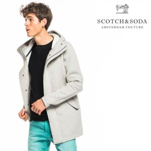 SCOTCH&SODA スコッチアンドソーダ Neoprene Parka ネオプレンパーカー ジャケット｜upper-gate