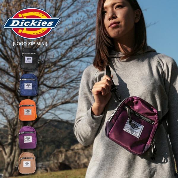 Dickies ディッキーズ LOGO ZIP MINI SHOULDER ロゴジップ ミニショルダ...