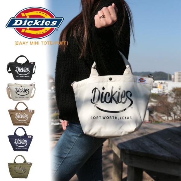 ディッキーズ ショルダーバッグ 新作 2WAY ブラック メッシュ ミニ トートバッグ 大人可愛い ...