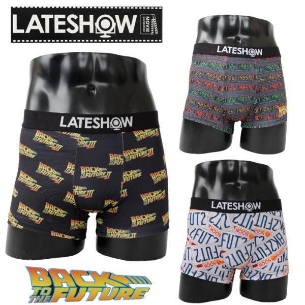 レイトショー ボクサーパンツ BACK TO THE FUTURE 男性下着 メンズ 誕生日プレゼン...