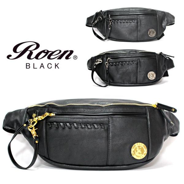 ロエンブラック Roen BLACK バッグ ROEN ヒップバッグ ボディーバッグ