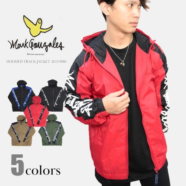 Mark Gonzales マークゴンザレス hooded track jacket アウター メン...