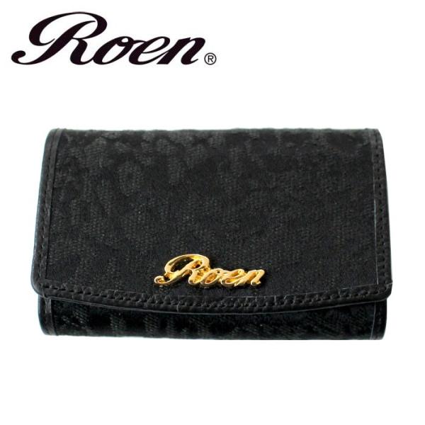 Roen/ロエン/豹柄キャンバス キーケース 3r392070