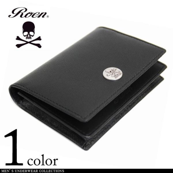 Roen ロエン サフィアーノカードケース(牛革)
