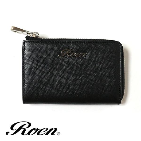 コインケース 本革 Roen ロエン サフィアーノレザーコインケース