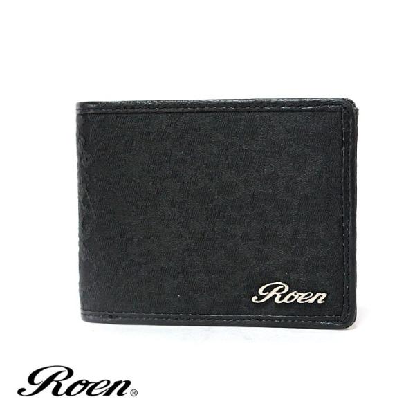 Roen ロエン 二つ折り 財布 ウォレット レオパードジャガード ハーフ ウォレット 二つ折り