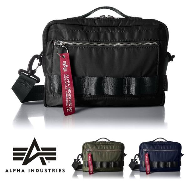 ALPHA INDUSTRIES アルファ インダストリーズ フライトナイロン ショルダーバッグ バ...