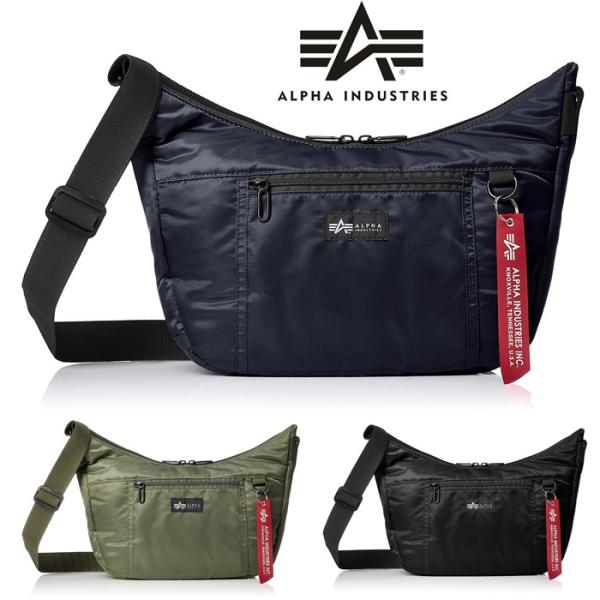 ALPHA INDUSTRIES アルファインダストリーズ フライトナイロン ショルダーバッグ バッ...