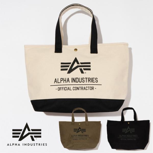 ALPHA INDUSTRIES アルファ インダストリーズ トートバッグ 鞄 ユニセックス メンズ...