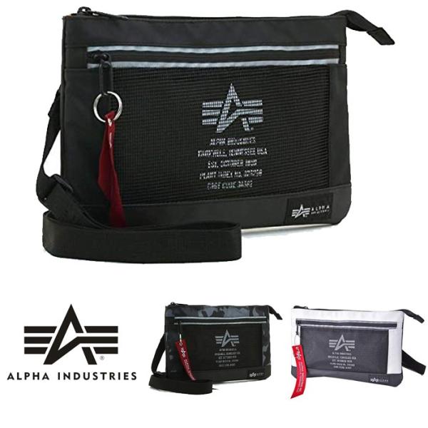 アルファ インダストリーズ ALPHA INDUSTRIES サコッシュ　ショルダーバッグ 斜めがけ...