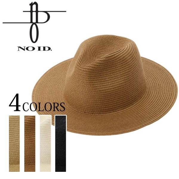 NO ID ノーアイディー リボンレスペーパーブレードハット 帽子 メンズ