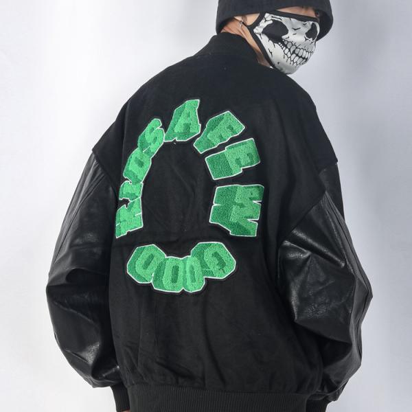 A FEW GOOD KIDS アフューグッドキッズ AFGK スタジャン 3DロゴJKT メンズ ...