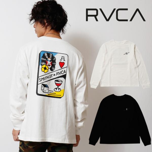 RVCA ルーカ SMITH STREET LT ロンT ロングスリーブＴシャツ 長袖 メンズ カッ...