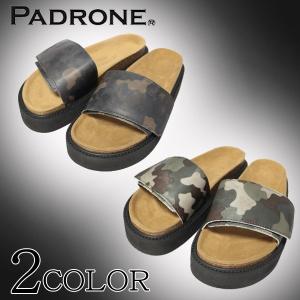 PADRONE パドローネ サンダル シューズ 日本製 迷彩 カモフラ ARCOLLETTA PADRONE｜upper-gate