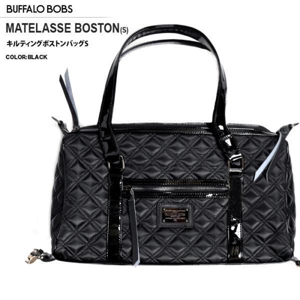 BUFFALOBOBS バッファローボブス (S) キルティング ボストン バッグ BAG