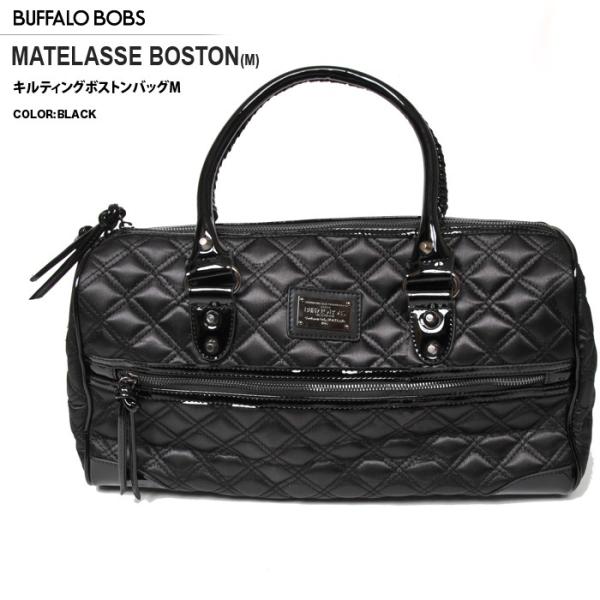 BUFFALO BOBS バッグ メンズ バッファローボブズ (M) キルティング ボストン バッグ