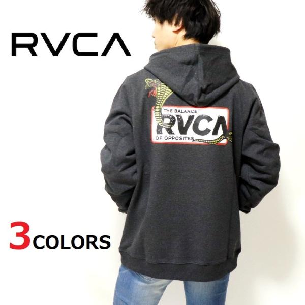 RVCA ルーカ プリントパーカー フーディー カジュアル スポーツ おしゃれ ブランド サーフ M...