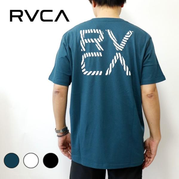 RVCA ルーカ バックロゴTシャツ 半袖 カジュアル ストリート スポーツ 春夏 プレゼント おし...