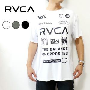 RVCA ルーカ プリントTシャツ 半袖 夏 ユニセックス カジュアル スポーツ サーフ おしゃれ ブランド｜upper-gate