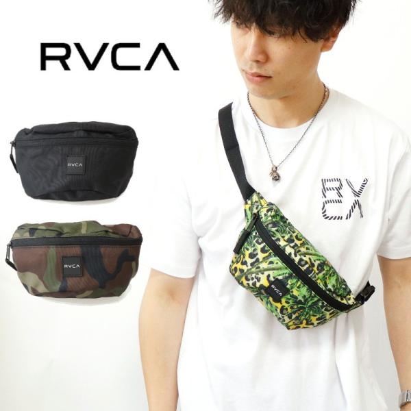 RVCA ルーカ ウエストポーチ バッグ コンパクト ボディバッグ 小さめ カジュアル アウトドア ...