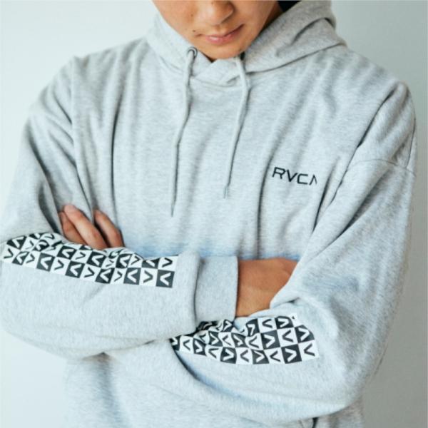 RVCA ルーカ CHECKER HOODIE パーカー フーディ メンズ 男性 カジュアル スポー...