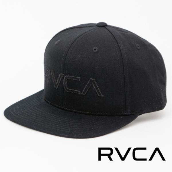 RVCA ルーカ BIG RVCA STITCHED SNAPBACK ストレートキャップ 帽子 C...